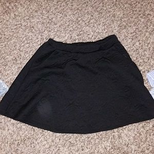 Black skirt